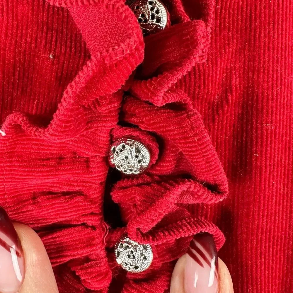 Ralph Lauren Corduroy Festive dress